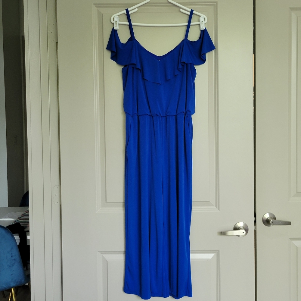 Royal Blue Jumpsuit